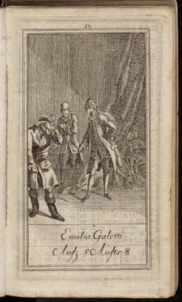 Emlia Galotti Aufz. 5. Auftr. 8.
