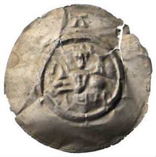Fundmünze, Brakteat, Reiterbrakteat, 1292 - 1298