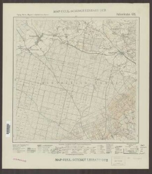 695 Hohenlinden ; Topographische Karte von Bayern 1:25.000 [Positionsblätter]