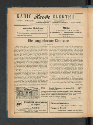 Die Langenhorner Chaussee