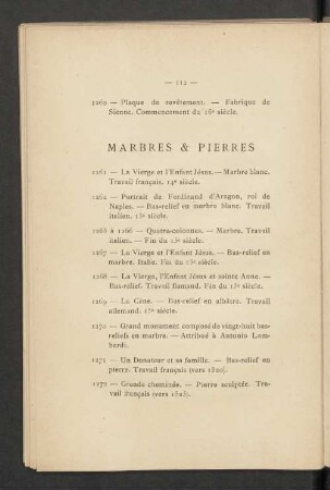Marbres & pierres