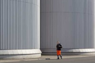Papierfabrik, Silos