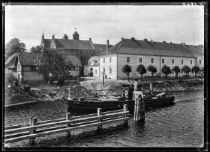 Tapiau (Gwardeisk/Russland). Gwardeisk, Russland. An der Deime