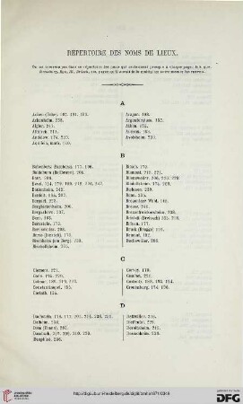 Répertoire des noms de lieux