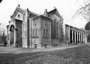 Kapelle auf dem St. Georgen-Friedhof; Berlin, Friedrichshain-Kreuzberg