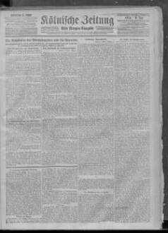 Kölnische Zeitung. 1803-1945