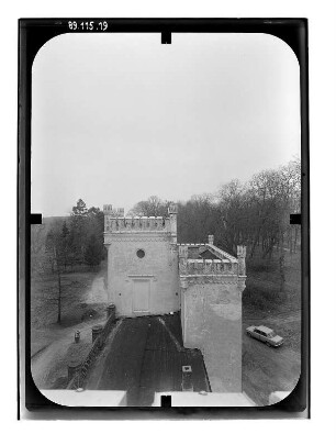 Kittendorf. Herrenhaus (um 1860; F. Hitzig). Dach