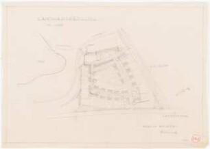 Landhaussiedlung: Grundriss 1:1000