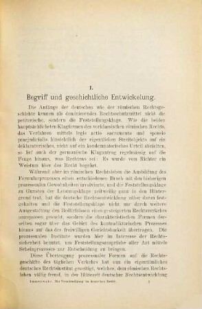 Die Verschweigung im deutschen Recht : von der Berliner Fakultät gekrönte Preisschrift