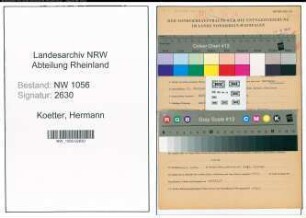 Entnazifizierung Hermann Koetter , geb. 21.02.1906 (Mechaniker)