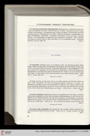 XIV. Afrika (Nr. 606-609)