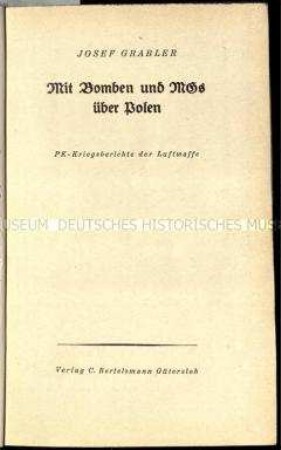 Kriegsbericht der deutschen Luftwaffe über den Polenfeldzug 1939