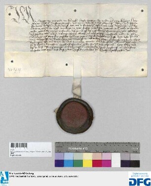 Dorothea, Königin von Dänemark usw. quittiert der Stadt Nürnberg über 500 fl. von ihrem Vater Johann Markgraf von Brandenburg ererbtes Leibgeding.