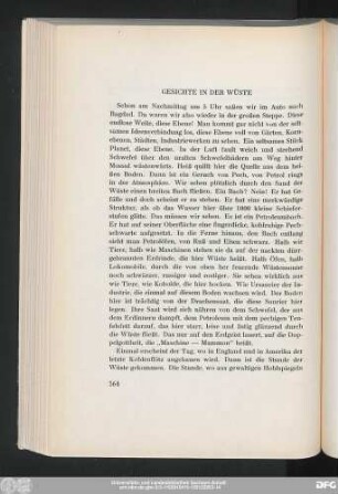 Gesichte In Der Wüste