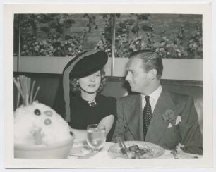 Marlene Dietrich und Douglas Fairbanks Jr. (Los Angeles, zirka 1933 - 1939) (Archivtitel)