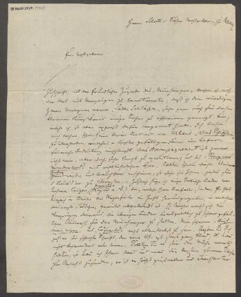 Brief an B. Schott's Söhne : 25.03.1835