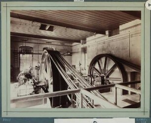 Innenansicht der Bienertmühle (Hofmühle) in Plauen bei Dresden
