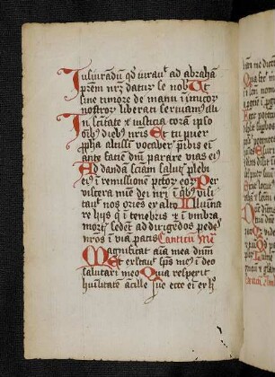 Canticum Mariae virginis (Ergänzung d. 16. Jh.)