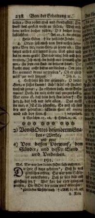 ב) Von Gottes besonderm Gnaden-Werke,