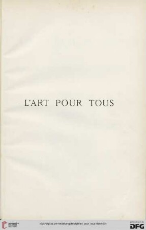 28: L' art pour tous: encyclopédie de l'art industriel et décoratif