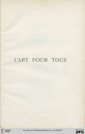 28: L' art pour tous: encyclopédie de l'art industriel et décoratif