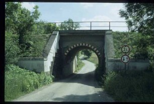 Gewölbter Durchlaß