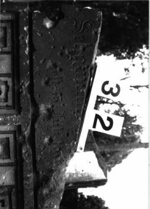 Grabstein B I A/3/2 (Detailaufnahme)