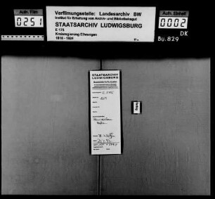 Bausachen, OA Aalen