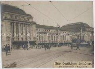 Der Leipziger Hauptbahnhof