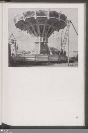 Auf der Vogelwiese, dem Rummelplatz an der Elbe
