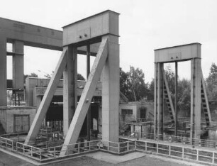 Schiffshebewerk Rothensee/Mittellandkanal vor Generalreparatur 1979-1981