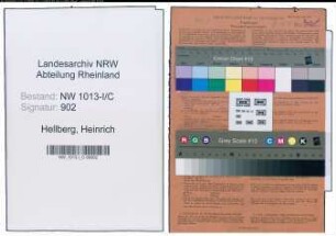 Entnazifizierung Heinrich Hellberg , geb. 28.06.1907 (Landwirt)