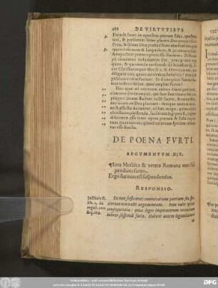 De Poena Furti.