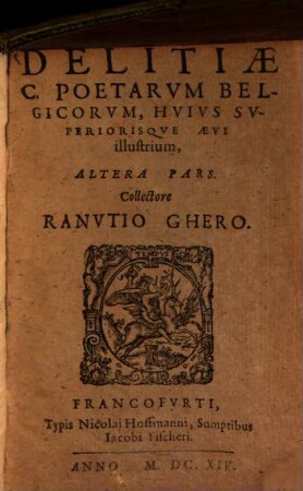 Delitiae C. Poetarum Belgicorum, Huius Superiorisque Aevi illustrium. 2