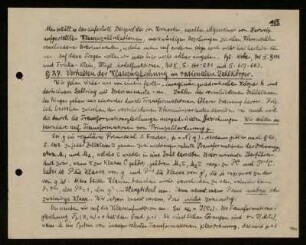 § 27. Verhalten der Klassengleichung im rationalen Zahlkörper.