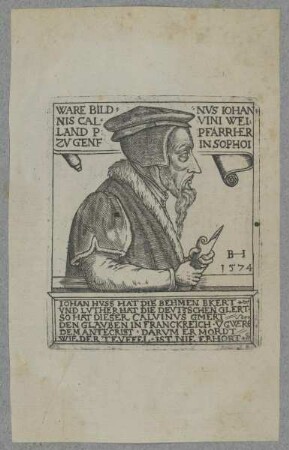 Bildnis des Johannes Calvin