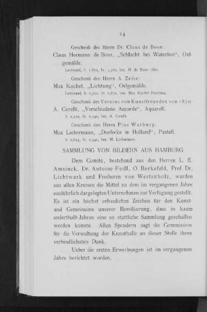 Sammlung von Bildern aus Hamburg
