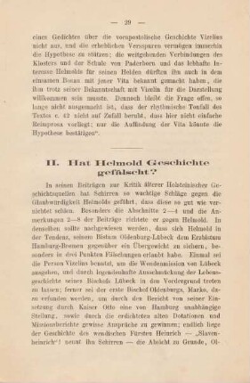 II. Halt Helmold Geschichte gefälscht?