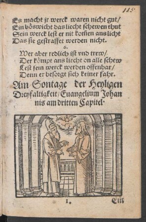 Am Sontage der Heyligen Dreyfaltigkeit ...