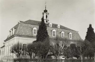 Kirche der Evangelischen Brüdergemeine : Kirchsaal, Ansicht von Ost