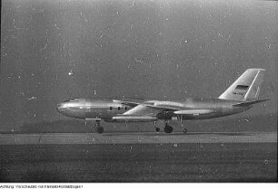 Dresden, Klotzsche. Düsenflugzeug B 152. Erster Start, 4. November (oder Dezember) 1958 - Fotografen Erich Höhne und Erich Pohl, u.a., 1958