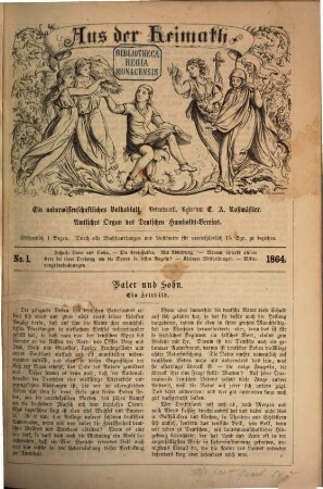 Aus der Heimath : ein naturwissenschaftliches Volksblatt, 1864