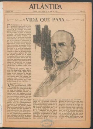 Vida que pasa