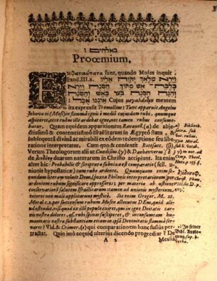 Unitio duarum naturarum in unam apostasin Christu theanthrōpu per rubum ardentem Exod. III, 2. typice adumbrata