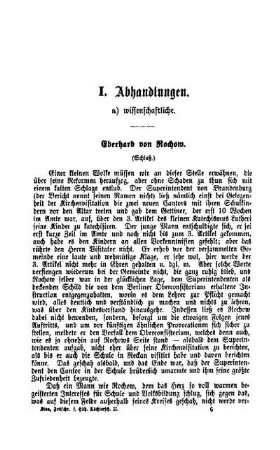 Eberhard von Rochow : (Schluß.)