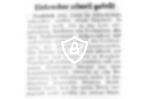Einbrecher schnell gefaßt