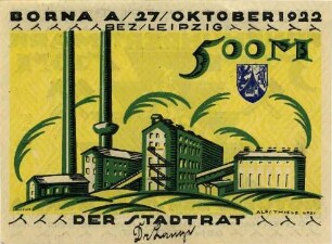Gutschein - 500 Mark