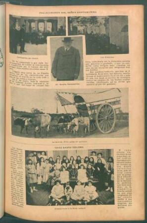 Fallecimiento del señor Santamarina