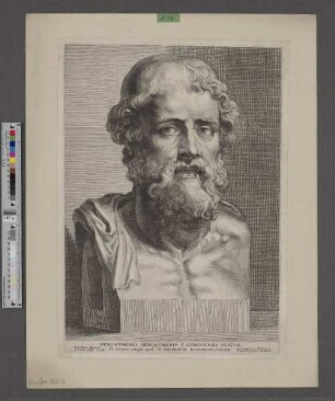 Demosthenes Demosthenis F. Atheniensis Orator : Ex marmore antiquo