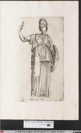 Statue der Bellona.